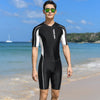 Men's One-Piece Short Sleeve Surf Suit | Nylon Sports Wetsuit Canada | L-5XL