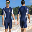 Men's One-Piece Short Sleeve Surf Suit | Nylon Sports Wetsuit Canada | L-5XL