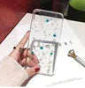 Dried flower epoxy silicone phone case