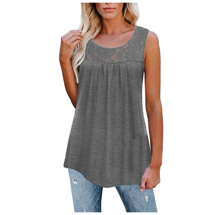 Casual Plus Size 5XL Lace Tops Summer loose  top