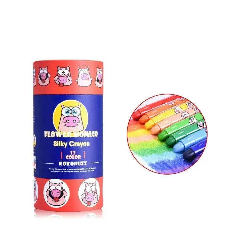 Washable Baby Rotating Mouse Crayon Set