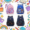 Sesame Baby Kids Korean School Backpack – Polyester Nylon, Multiple Colours, S & L