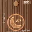 EID Mubarak Moon Star Eid Mubarak Garland LED Curtain String