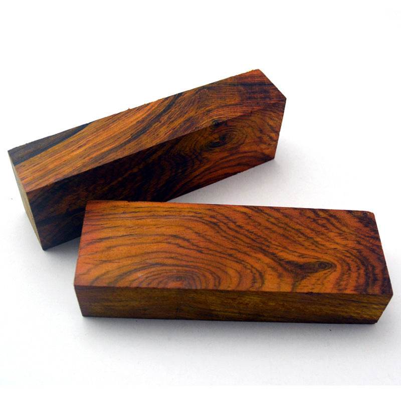 Micro concave Dalbergia Log Chip Handle Material