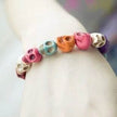 Jewelry Bracelet Synthetic Turquoise Skull beaded Bracelet