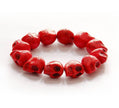 Jewelry Bracelet Synthetic Turquoise Skull beaded Bracelet