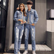 Slim fit Denim Jacket Men And Women Couple Jacket