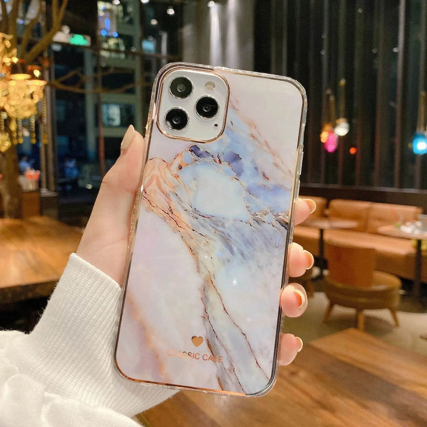 Electroplating silicone iphone case