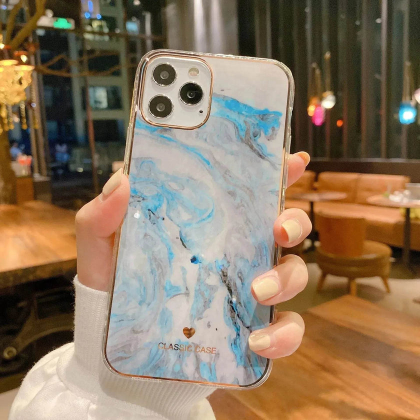 Electroplating silicone iphone case