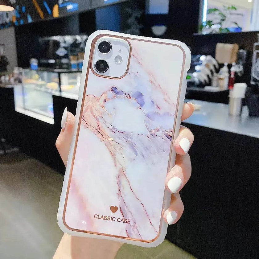 Electroplating silicone iphone case
