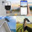 Solar Powered Wireless WiFi Surveillance Camera