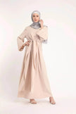 Fashion Plain Abaya dress for ArabMiddle East Dubai Arab Turkey Women Ramadan Eid Jalabiya  for Women