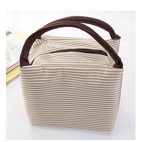 Thermal Insulated Strip Work Lunch Bag