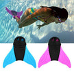 Mermaid Swimsuit Fins | Black Monofin for Adults & Children Canada