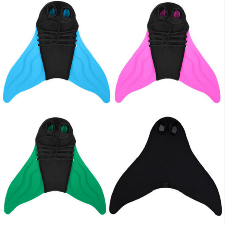 Mermaid Swimsuit Fins | Black Monofin for Adults & Children Canada