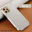 Crocodile skin Leather iphone case Apple Phone Protective Case
