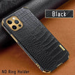 Crocodile skin Leather iphone case Apple Phone Protective Case