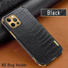 Crocodile skin Leather iphone case Apple Phone Protective Case