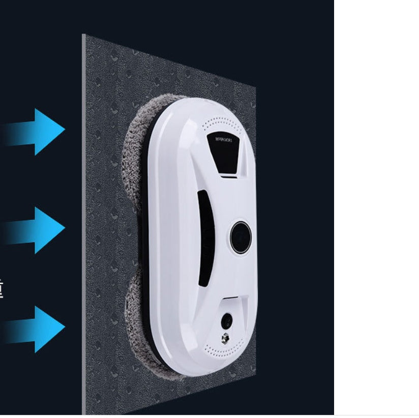 Electric Window Cleaning Robot with Remote Control – Auto Spray & 3 Cleaning Modes