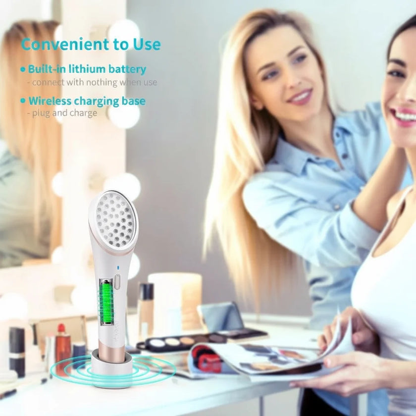 Xpreen Wireless Rechargeable Acne Light Therapy Device Blue & Red Light Acne Eraser