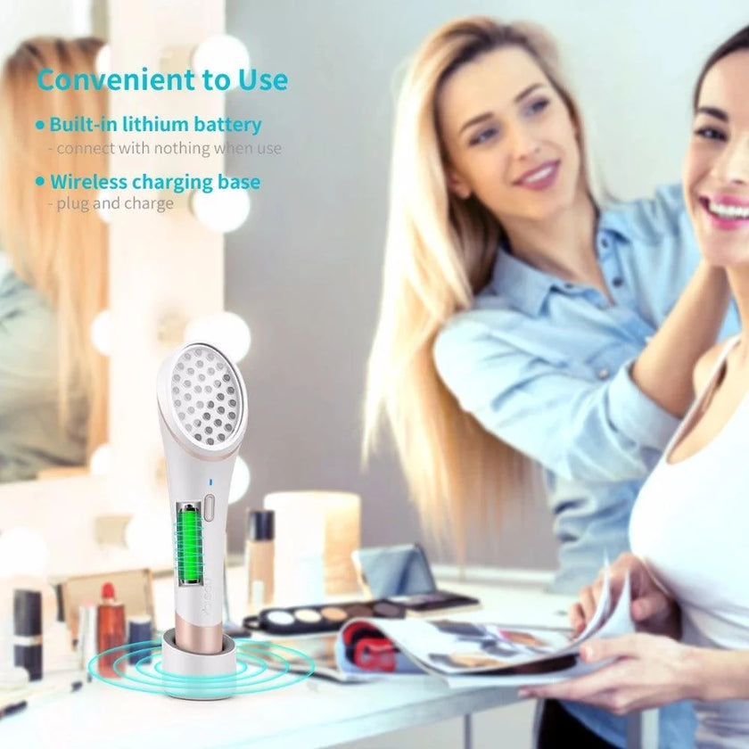 Xpreen Wireless Rechargeable Acne Light Therapy Device Blue & Red Light Acne Eraser