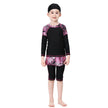 Kids Conservative Long Sleeve Swimsuit Dress | Girls Full Coverage Swimwear Canada