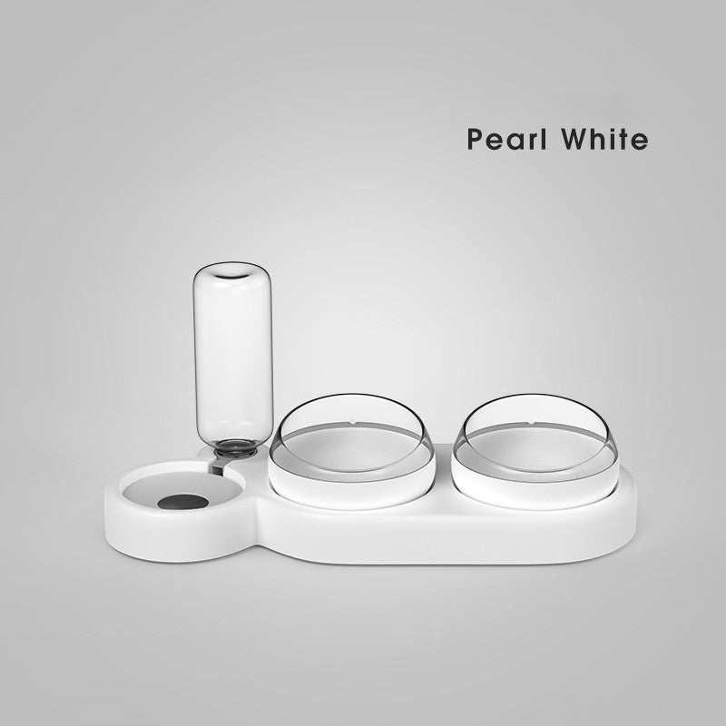 Automatic Pet Feeder Bowl with Water Fountain – Double Bowl for Cats & Dogs