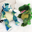 3D Dinosaur Kids Backpack – Cute Cartoon Plush Bag