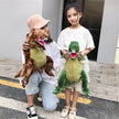 3D Dinosaur Kids Backpack – Cute Cartoon Plush Bag
