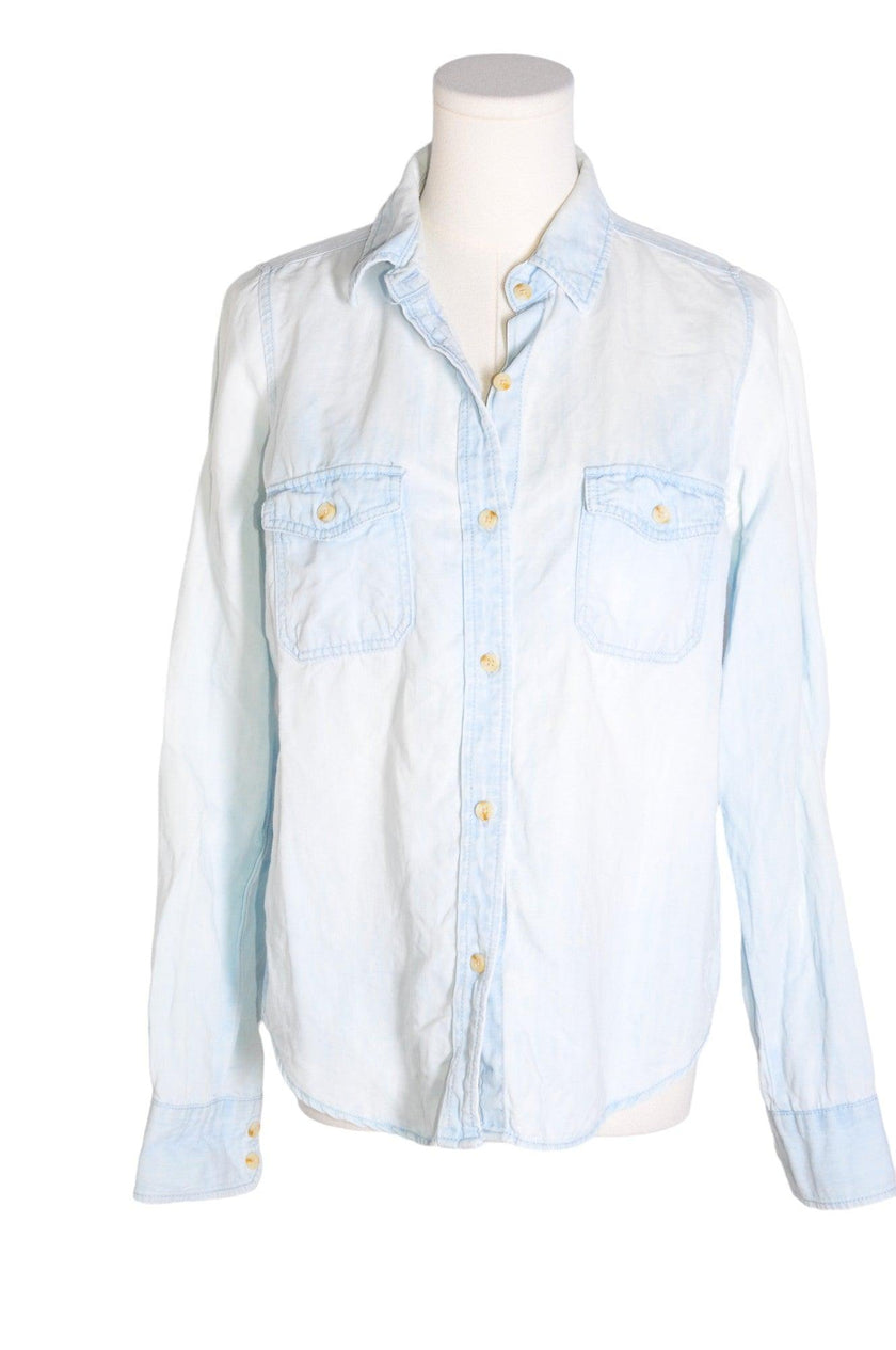 UNIVERSAL THREAD Women Button Down Tops Regular fit in Blue - XS