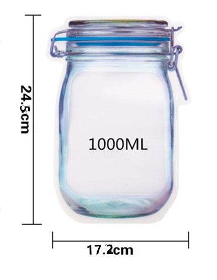 Reusable Snack Bag Biscuit seal Bag
