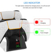 Ps5 Handle Aircraft Double Seat Charging Ps5 Wireless Handle Charger P5 Base Double Charging Contact Charging Fast Charging