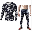 2pcs Camouflage Sport Fitness Workout Gym Outfit set