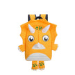 Cartoon Dinosaur Anti-Lost Kids School Bag – Cute 3D Triceratops Backpack for Children (Yellow, Green, Pink & More)