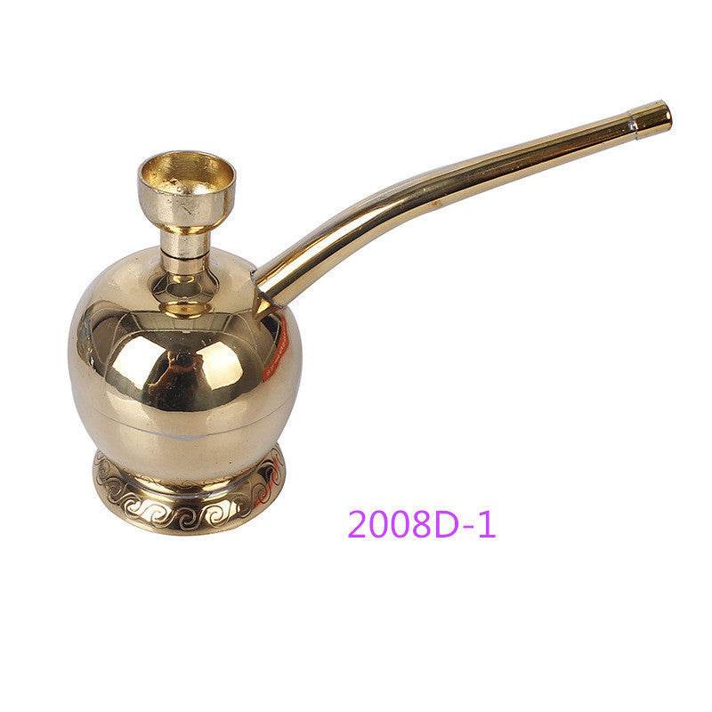 Environmental Protection Blister Card Installed Copper Hookah