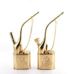 Environmental Protection Blister Card Installed Copper Hookah