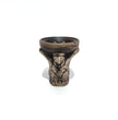 Arabic Hookah Accessories Large Animal Skull Pattern Ceramic Smoke Pot