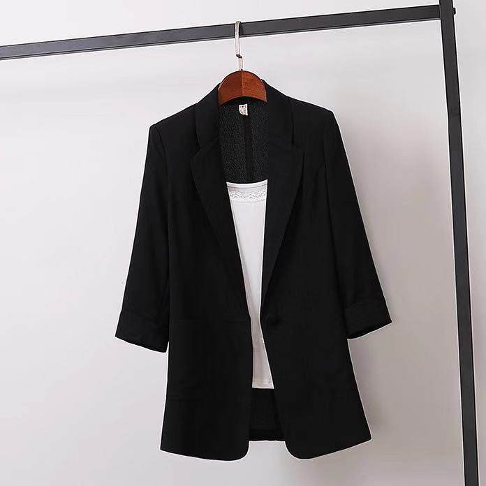 Spring Summer Formal Office Blazer Jacket for women