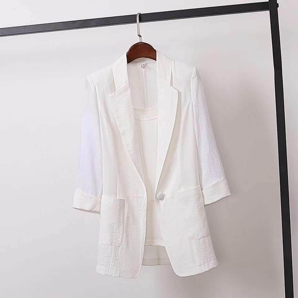 Spring Summer Formal Office Blazer Jacket for women