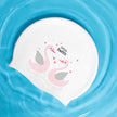 Kids Silicone Swimming Cap Canada | Ear Protection Long Hair Waterproof | Fun Prints Boys Girls