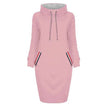 Ladies Winter Hooded Slim Fit Sweatshirt Dress
