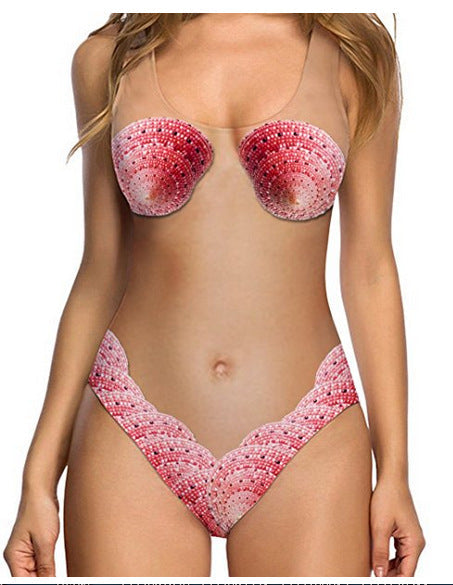Women's One-Piece Swimsuit – Polyester Fitness & Swim Bodysuit in 7 Colors (S–XL)