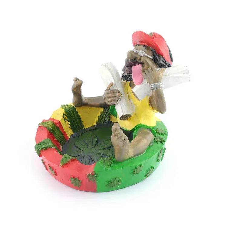 Creative Cartoon Smoking Ashtray Home Decoration