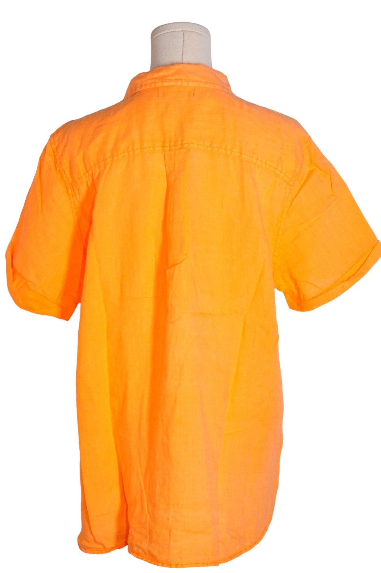 JOE FRESH Men Button Down Tops Regular fit in Orange - XL