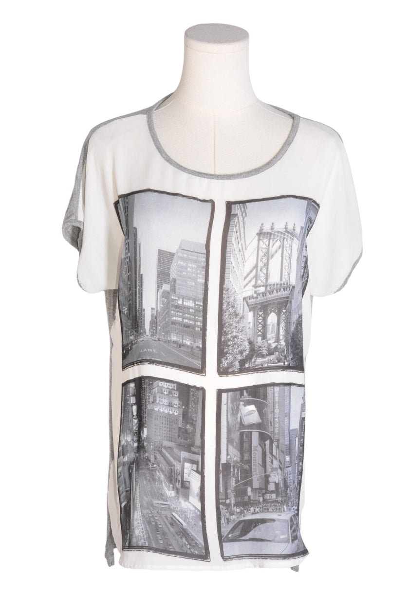 UNBRANDED Women T-Shirts Regular fit in Gray - S