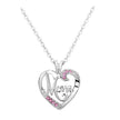 Personalized Lettered Mom Necklace Pendant Mother's Day Gift