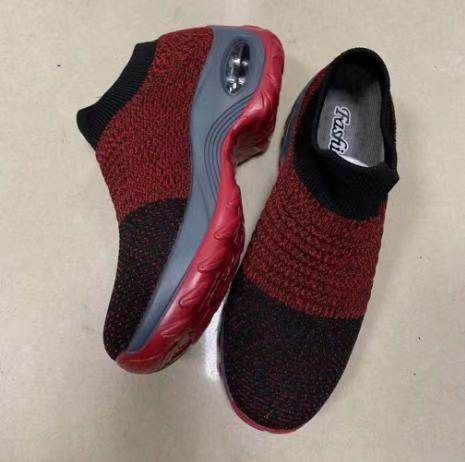 Casual Fashionable Socks Mesh Sneakers No tie sneakers women