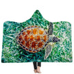 New Hooded Blanket Poncho Thicker Blanket Hooded Blanket Home