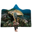 New Hooded Blanket Poncho Thicker Blanket Hooded Blanket Home