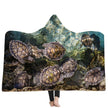New Hooded Blanket Poncho Thicker Blanket Hooded Blanket Home